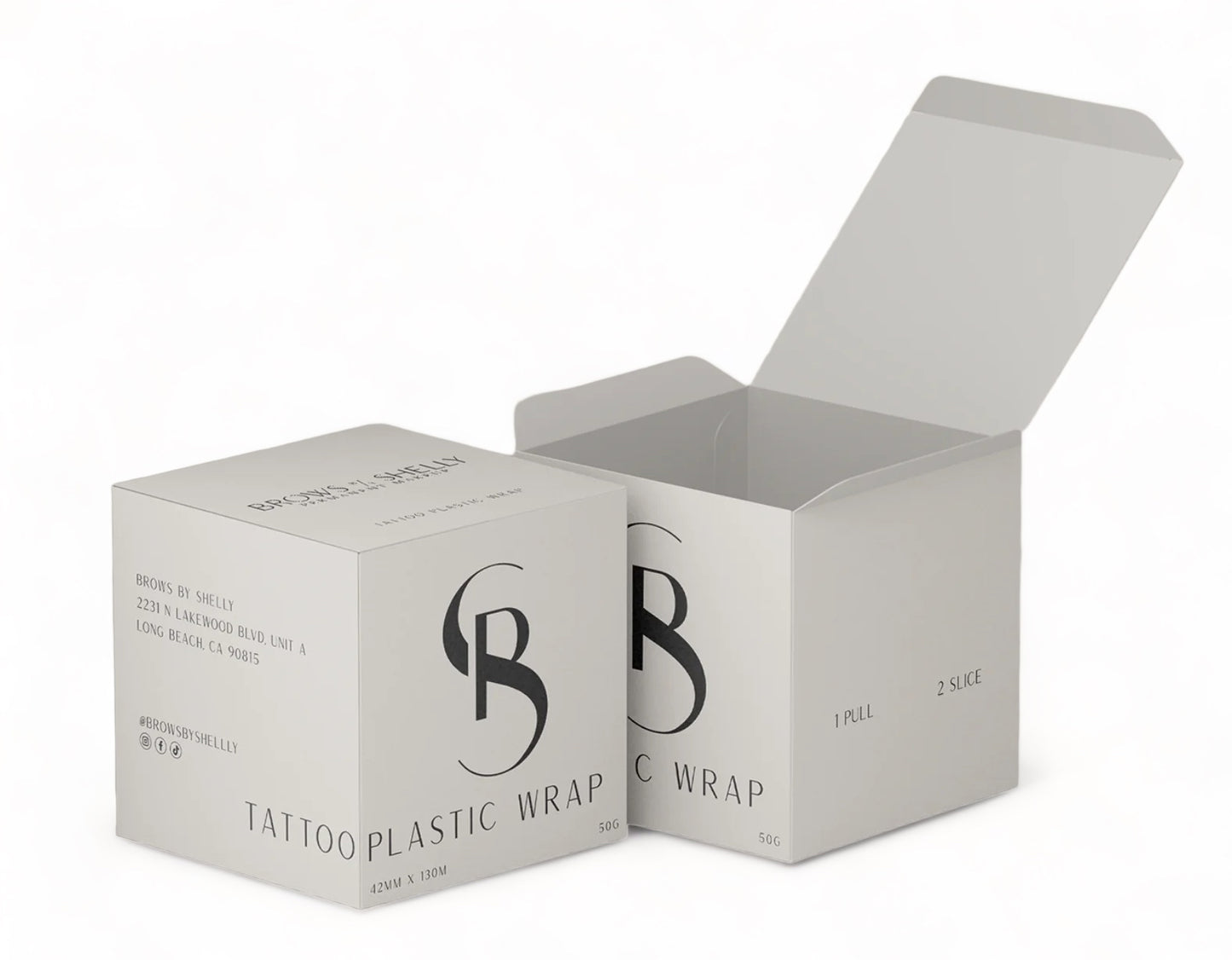 BROWS BY SHELLY PLASTIC TATTOO WRAP