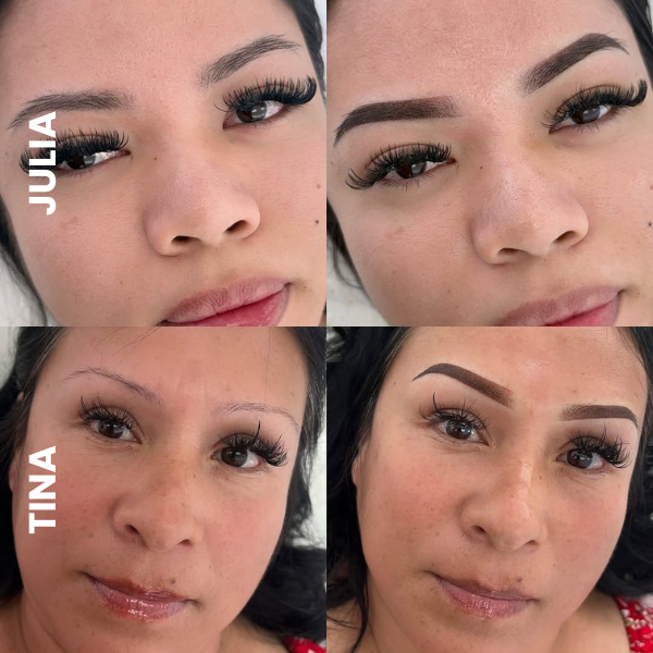 OMBRE POWDER BROWS (VIRGIN) WITH JUNIOR ARTISTS